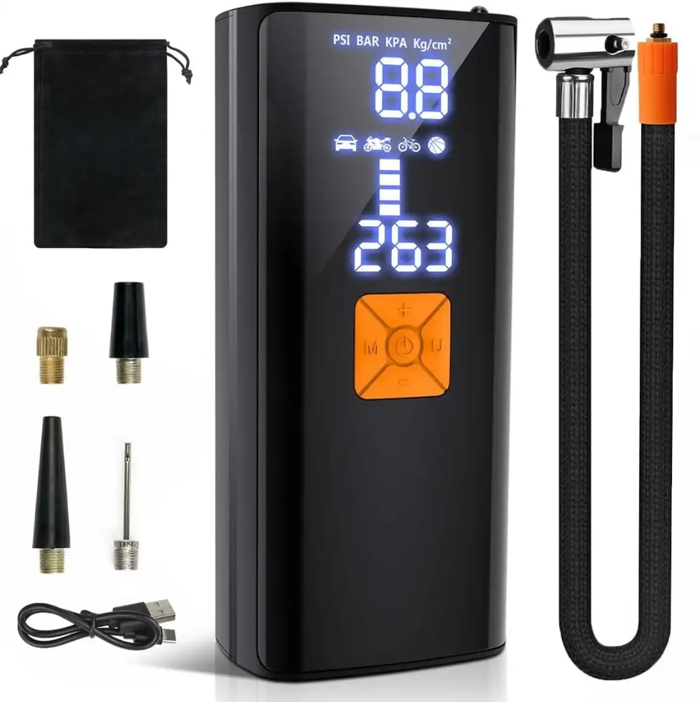 Litmustes Tire Inflator Portable Air Compressor,Cordless Tire Inflator 150 PSI